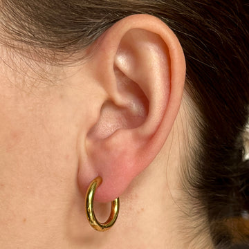 Thin hoops size L