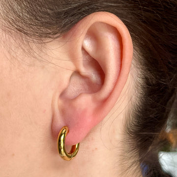 Thick hoops size S
