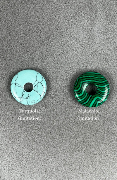 Stone donut 25 mm (multiple options)
