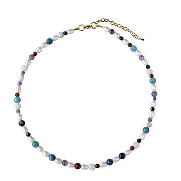 Colorful summer necklace